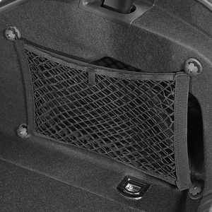 Proveedor de fábrica: Red de almacenamiento trasera para maletero de coche, bolsillo de malla elástica, organizador adhesivo de pared, bolsa de almacenamiento. - Product Image 1