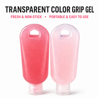 Craie liquide transparente pour la gym, flacon de 50 ml, carbonate de magnésium, durable, pour l'exercice physique, absorbe la transpiration, antidérapante, couleur personnalisée