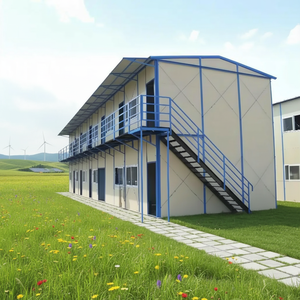 Maisons conteneurs à deux étages, design industriel <span class=keywords><strong>chic</strong></span>, préfabriquées, certifiées en matière de sécurité, écologiques et durables, structure en acier léger. - Product Image 4