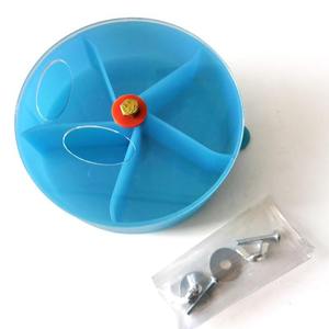Jouet interactif pour oiseaux, roue de recherche de nourriture, distributeur de nourriture pour perroquets, pour noix et friandises, roue tournante à fixer à la <span class=keywords><strong>cage</strong></span> pour réduire l'ennui - Product Image 4