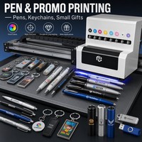 Impresora UV Plana Automática A3 6090 5060 DX7, Equipo de Inyección de Tinta Digital de Escritorio para Logotipos en 3D, TPU, Metal y Cuero