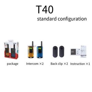 Motorola TLKR-T40 công cộng liên lạc, Mini đài phát thanh intercom Màn hình LCD 4km phạm vi Motorola T40 một cặp - Product Image 6