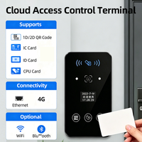 Lector de Control de Acceso JINGXIN con Múltiples Métodos de Red: 4G, Ethernet, WiFi, Bluetooth, HTTP, HTTPS, MQTT, Tarjeta de Código y Protocolo en la Nube