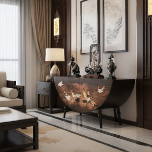 Mobile Vintage di Lusso in Legno per Soggiorno, Sala da Pranzo, Ingresso e Corridoio, Armadio Multiuso di Grande Capacità ed Ecologico - Product Image 2