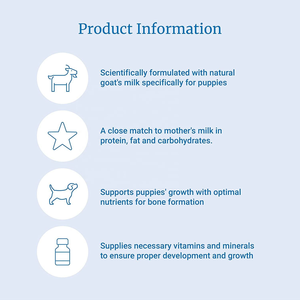 Latte di capra per cuccioli latte di capra in polvere piena crema per cuccioli gattini integratore di cani da compagnia e arricchito con vitamina colostro - Product Image 3