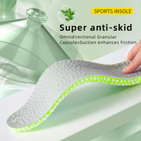 Semelles de sport pour le football, soutien de la voûte plantaire pour les athlètes, amorti des chocs, antidérapantes, en PU 3D, semelles confortables