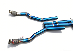 Nuevo Diseño de Tubos de Escape con Silenciador de Válvula de Titanio para <span class=keywords><strong>Audi</strong></span> <span class=keywords><strong>A6</strong></span> A7 <span class=keywords><strong>C7</strong></span> <span class=keywords><strong>C7</strong></span>.5 C8 3.0T, Sistema de Escape con Resonador de Tubo Delantero - Product Image 5