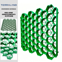 Grille de plantation en plastique anti-UV pour gazon, verte, pour parking