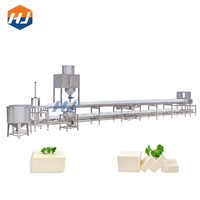 Lait de soja automatique de haute précision de capacité commerciale de 100kg et caillé de haricot de tofu faisant le noyau de PLC de la machine 380V 7.5kW