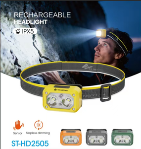 Đèn pha LED sạc lại Songtian Lumen, đèn pha nhẹ, chùm sáng có thể điều chỉnh, tầm nhìn cao, di động, dùng cho cắm trại, đi bộ đường dài - Product Image 1