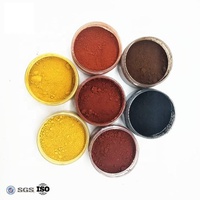 L'encre d'oxyde de fer brun 686 adaptée au colorant céramique pour carreaux de ciment La quantité disponible est grande pour la brique en béton de ciment