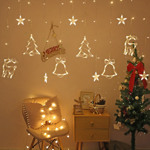 Guirlandes lumineuses LED scintillantes pour Halloween et Noël, décoration extérieure féerique pour fête - Product Image 1