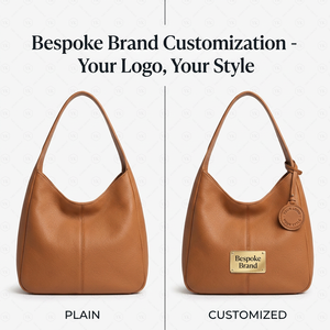Borsa a Tracolla in Vera Pelle di Alta Qualità YIKU con Logo Personalizzato, Design Vintage con Motivo Lichee per Donne - Product Image 2