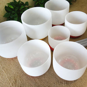 SUCCESS <span class=keywords><strong>2023</strong></span> Fábrica al por mayor Sonido curativo 432Hz/440Hz Chakra Juego de 7 cuencos Cantores de cristal esmerilado de cuarzo - Product Image 6