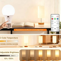 Ampoule LED SMD rechargeable Type-C, couleur RGB, intelligente, à intensité variable, base E27, sans fil, fonctionne sur batterie, minuterie, multicolore, télécommande