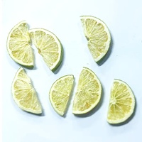 China Gezonde Fruitsmaak Thee Ingrediënt Hoge Vitamine C Gevriesdroogde Limoen Plakjes Gesneden Groene Citroenfruit Bulkverpakking Zuur