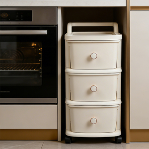 ShenYu L Household <strong>Plastic</strong> <strong>Storage</strong> Box Removable <strong>Storage</strong> Cabinet Home <strong>Storage</strong> Bins Trolleys <strong>Drawers</strong> - Product Image 4