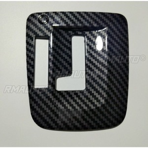 Plaque de transmission en fibre de carbone pour Subaru Forester 2013-2018, plaque de décoration de levier de vitesse côté conducteur, accessoires de garniture - Product Image 3