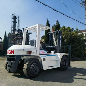 מלגזה מקורית TCM FD60 מתוצרת יפן, קיבולת 6 טון, מנוע דיזל, מלגזה משומשת וזולה למחסן. - Product Image 2