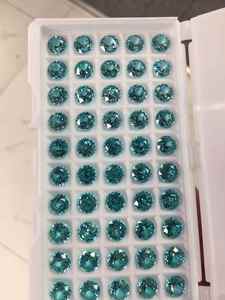 Vòng rực rỡ cắt Paraiba một loại đá quý màu xanh da trời tuyệt vời với màu sắc tinh khiết phù hợp để sử dụng như một viên ngọc cho đồ trang sức. - Product Image 6