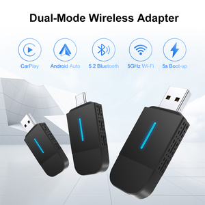 Rhythm <strong>2</strong>-in-1 Wireless Carplay Adapter Sem Fio with 4GB RAM USB <strong>Dongle</strong> for <strong>Android</strong> Auto Carplay <strong>Dongle</strong> for Coche - Product Image 3