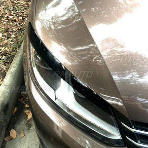 For VW Touran 2011-2015 Body Kit Auto <b>Head</b> Light Lamp Eyelids Eyebrow Headlight Decoration Car <b>Styling</b> Trim Car Accessories - Product Image 3