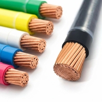 Cable de Alimentación para Interiores y Exteriores THHN/THWN-2 THW THHW ST TF TTU para Construcción en Latinoamérica, Cable para Edificios de 14AWG-500MCM, 600V 75 ° C/90 ° C