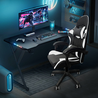 Chaise de jeu pour ordinateur de luxe en cuir ergonomique pivotante à 360 degrés, réglable en gravité zéro, vente en gros, livraison gratuite