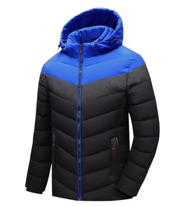 Veste d'hiver rembourrée à capuche Xianghong Premium pour l'extérieur, couleur contrastée, chaude, coupe-vent, isolée, en duvet, pour la randonnée et le <span class=keywords><strong>ski</strong></span> - Product Image 4