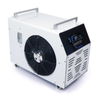 Refroidisseur automatique de bain de glace en acier inoxydable avec compresseur et pompe pour baril isolé, préservation longue durée de la chaleur, capacité 500L