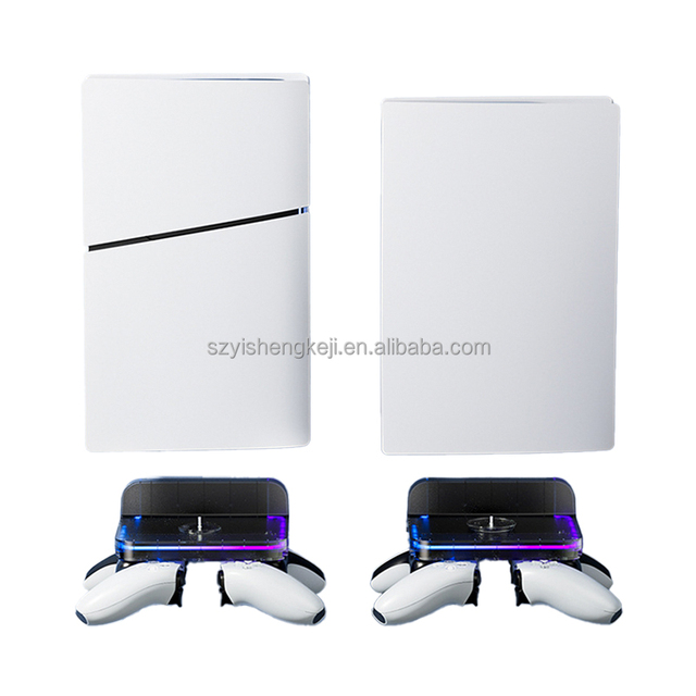 AL-P5203 ABS Metal RGB Atmosphere Vertical Wall Mount Holder for PS5/Slim/Pro Video Console Storage Base Other Gaming Accessory