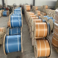 Vente chaude 18mm 20mm 26mm 6X19 + Iwrc 1/2 pouces câble en acier câble électrique galvanisé câble en acier