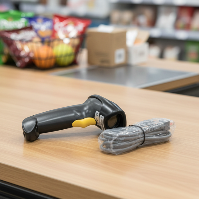 BARWAY 100/sec 1d 2d Flatbed Barcode Scanner with USB/COM Interface in Stock MD-1270