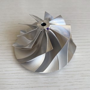 B03G Reverse <span class=keywords><strong>9</strong></span> + <span class=keywords><strong>0</strong></span> cuchillas 62,00/82,00mm Turbo fresado/aluminio 2618/rueda de compresor de palanquilla - Product Image 2