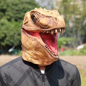 Máscara de Dinosaurio TIANHONG, Talla Única, Accesorio de Disfraz para Halloween, Máscara para Fiestas - Product Image 2