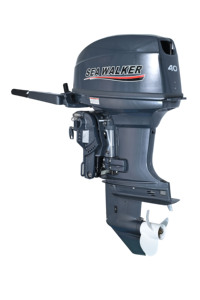 เครื่องยนต์เรือ Sea Walker 40 แรงม้า 2 จังหวะ เบนซิน ระบบระบายความร้อนด้วยน้ำ ประสิทธิภาพสูง สตาร์ทง่าย PNT40 SeaWalker 40HP 2-st - Product Image 5