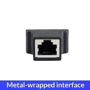 موصل شبكة RJ12 6P6C أنثى إلى محول طرفي لولبي <span class=keywords><strong>6</strong></span> سنون بدون لحام، موزع RJ12، متوفر بالجملة من المصنع - Product Image 3