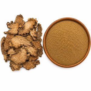 Polvo de ñame natural hecho de tubérculos secos de Suran para aplicaciones alimentarias, recetas saludables y necesidades de suministro a granel. - Product Image 3