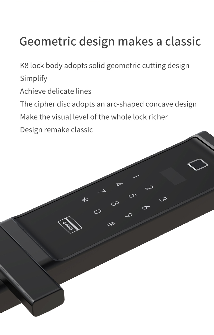 Khóa Cửa Vân Tay Thông Minh IccssI K8