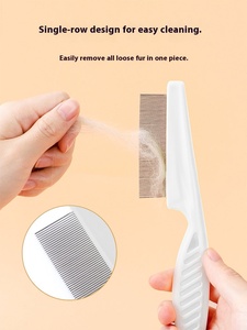 Peigne à poils d'animaux en plastique pour l'épilation des chats et des chiens - Product Image 5