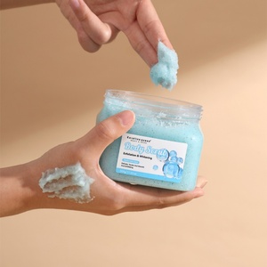 500g Lemon Honey <b>Body</b> <b>Scrub</b> Exfoliating Deep Cleansing Hami Melon <b>Scrub</b> Whitening Face OEM - Product Image 3