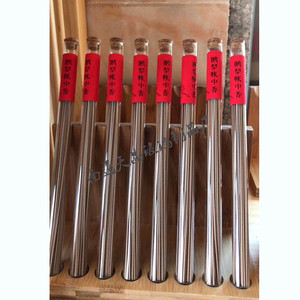 Bâtonnets d'encens en verre Tianjing, tubes à essai de 5g, 10g, 20g avec bouchon en liège pour l'aromathérapie à l'agarwood et au bois de santal - Product Image 2