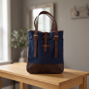 Ladies Luxury High Fashion Tote <b>Bag</b> Made in Canvas with Zipper Closure Solid Color <b>Medium</b> <b>Size</b> for All Suppliers - Product Image 2