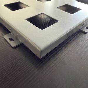 Revêtement mural en aluminium <span class=keywords><strong>sur</strong></span> mesure, bardage extérieur en métal pour façade de bâtiment - Product Image 4