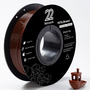 Tout nouveau excellente ténacité impression matières premières résistance aux acides et aux alcalis PETG matériaux de filament d'impression 3D - Product Image 1