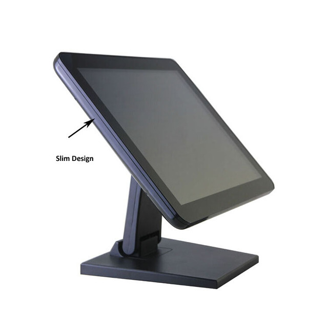 Capacitive Touch Screen 17 Inch Monitor with Stable Slim Stand