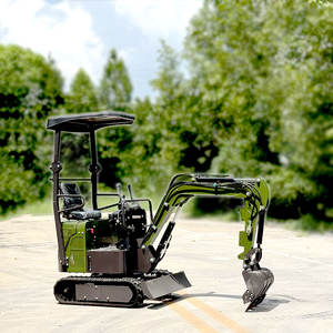 Mini Excavadora Agrícola Tipo Oruga con Motor Koop, Bomba y Caja de Cambios - Certificación CE para Jardinería Doméstica e Ingeniería - Product Image 2