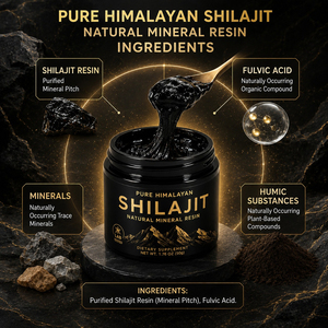 Resina de Shilajit del Himalaya 100% Pura, Certificada GMP, HACCP, QS, ISO, Vegana, Orgánica, Suplemento Dietético Natural, Mejora la Salud - Product Image 3