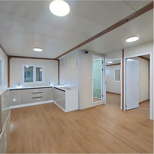 Casa Container Modulare Espandibile da 40 Piedi con 2 Camere da Letto, Cucina Completa e Bagno per Resort Familiare e Abitazione - Product Image 3