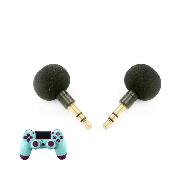 3.5mm Mini Cardioid Condenser Microphone Omnidirectional Audio Mic for Mobile Phones Metal Microphone